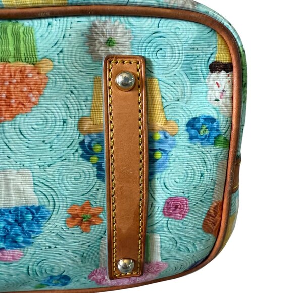 Dooney & Bourke Cupcakes Tote Blue - Picture 8 of 12